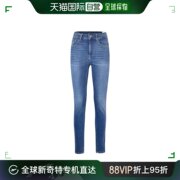 香港直邮潮奢 Liu Jo 女士 腰带袢带牛仔裤 UA4013D461578692