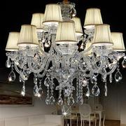 欧式水晶灯客厅吊灯，简约现代卧室餐厅灯具，美式创意大气别墅灯