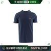 香港直邮hugoboss男士深蓝色t恤teecurved-50412363-432