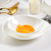 创意骨瓷盘子陶瓷碟子菜盘水果蛋糕盘家用子牛排盘西餐盘酒店餐具
