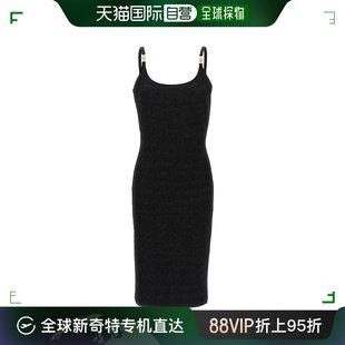香港直邮潮奢 Versace 范思哲 女士鳄鱼纹连衣裙