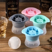 威士忌冰球模具冻球形冰块硅胶食品级冰格灯泡圆球家用制冰球神器