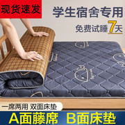 竹席床垫两用小学生宿舍床垫铁床上下铺床垫初中生住宿床垫褥子