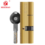 美利保(meilibao)超b级，锁芯防盗门锁具，防锡纸防暴力纯铜双排弹