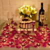 中秋烛光晚餐表白浪漫情人节周年纪念求婚仪式感氛围装饰布置用品