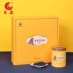 日春茶叶武夷山大红袍精致版，大红袍605礼盒装岩茶乌龙茶250g