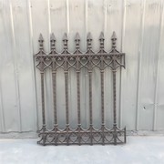 定制定制钢墨玛铁防护栏，别墅球阳台栏杆围栏护栏，铸铁花园中式庭院