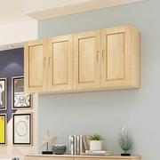 厨实木房吊柜衣柜顶柜松木墙，壁柜储物柜实木简易小柜子简约挂柜