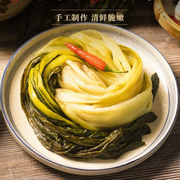 安徽安庆市特产腌白菜农家，老坛腌制高杆，大白菜泡菜开胃酸菜下饭菜