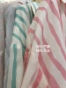 色系太美~粉色竖条纹，轻薄55%苎麻45%天丝，宽松长袖衬衫防晒衣女