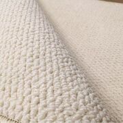 纯色简约仿羊毛米白色地毯轻奢高级客厅卧室床边毯直播间拍照地垫