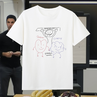 阿尔特塔手绘 激情能量简洁 阿森纳AFTV 2022夏季系列短袖T恤