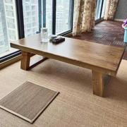 日式茶几榻榻米桌子，矮桌禅意实木卧室坐地茶桌长条，地桌阳台小方桌