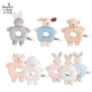 海湾兔bunnies小羊兔子摇铃圈，公仔毛绒安抚玩具，新生婴儿礼物玩偶