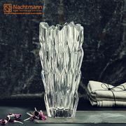 Nachtmann富贵竹餐桌德国插花水晶玻璃装饰客厅花瓶进口 欧式摆件