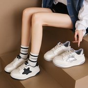 运动鞋女系带单鞋百搭SHOES平底板鞋2023春秋舒适透气时尚休闲鞋
