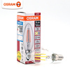 OSRAM欧司朗LED灯泡E14螺口水晶灯LED复古灯丝尖泡2W4W蜡烛泡光源
