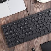笔记本电脑外接外置有线键盘 小型便携办公打字专用无线键盘静音