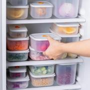 厨房保鲜盒冰箱专用冷藏食品收纳盒微波加热饭盒食品级透明密封盒