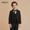 RBIGX瑞比克童装秋季中大童英伦西装外套男童礼服钢琴演出服