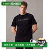 香港直邮CALVIN KLEIN 男士T恤 00GMF4K142BAE AW2024 黑色短袖