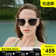 海伦凯勒太阳眼镜女时尚百搭修颜方圆框防晒防紫外线墨镜2503