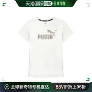 韩国直邮puma 女性标志短袖T恤 846953-65 暖白色