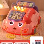 玩具婴儿开发智力早仿真童电话机座机幼男益智动脑_宝宝音乐手机