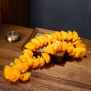泰国供佛仿真花迎宾佛前花束花环，泰式礼佛装饰品，花串假花供奉用品