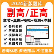 副高正高卫生高级职称考试题库，副主任医师护师，护理学内科外科儿科