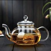 耐热玻璃茶壶泡茶器功夫茶具大容量花草茶壶可加热煮茶壶套装加厚