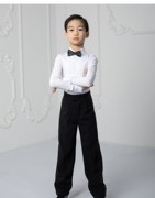 专业拉丁舞比赛服男童规定服套装少儿童艺考级通用标服标准拉丁服
