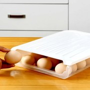 鸡蛋盒冰箱保鲜收纳盒抽屉式滚鸡蛋盒子储物盒蛋托蛋盒架托装神器