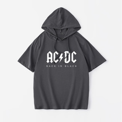 摇滚 ACDC 交流直流乐队 highway 摇滚金属朋克T恤短袖内搭衣服女