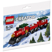 乐高LEGO 创意拼砌包 CREATOR 30543 圣诞小火车 圣诞限定 