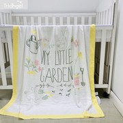 瑕疵处理婴儿四层竹纤维纱布毯子夏季宝宝儿童空调房午睡盖毯