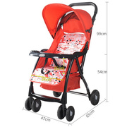 宝宝伞车可坐可平躺折叠透气超轻便携式夏季宝宝，儿童四轮婴儿推车