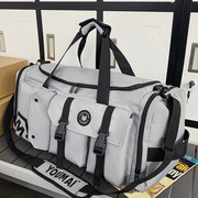短途出差旅行背包大容量轻便手提收纳行李，包运动(包运动)健身包干湿(包干湿)分离袋
