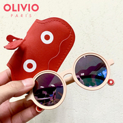 olivio儿童墨镜亲子太阳镜婴儿，宝宝偏光防紫外线眼镜男女童0-2岁