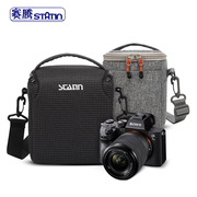赛腾statin相机包适用佳能R50单反200D R6 90D摄影包R5富士XT5背包XS20索尼A7m4 a7c单肩微单ZVE10尼康保护包