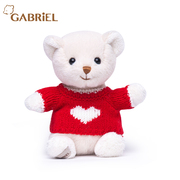 伽百利gabriel毛绒玩具，呆萌可爱小熊，公仔送女友朋友节日礼物