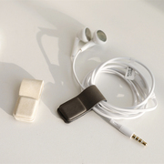 耳机线绕线夹  磁力收纳 磁铁绕线器 创意绑线器 绑带数据线耳机