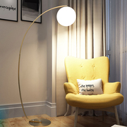 欧式落地灯客厅钓鱼灯轻奢简约书房装饰个性创意，沙发卧室立式台灯