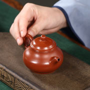 藏壶天下宜兴紫砂壶纯手工，小容量功夫茶具，小煤窑朱泥一人用泡茶壶