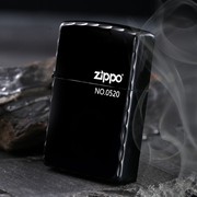 zippo打火机正版精雕黑冰男士限量版收藏级煤油防风火机照片定制
