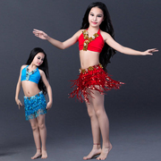 舞姿翼儿童肚皮舞表演服2023鼓舞练功服少儿印度舞舞蹈练习服