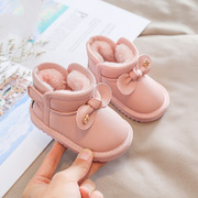 英国nextroad女宝宝鞋子冬季婴幼儿，学步女童加绒加厚儿童雪地靴