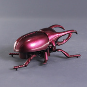 创意上链条甲虫儿童仿真甲壳虫男孩宝宝发条，爬行昆虫玩具会跑模型