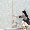 pvc铝塑板自粘仿瓷砖墙贴大理石纹贴纸电视，背景墙壁纸墙面装饰板