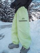 awka滑雪裤女男工装单板，滑雪服防水加绒保暖裤子宽松户外加厚冬季